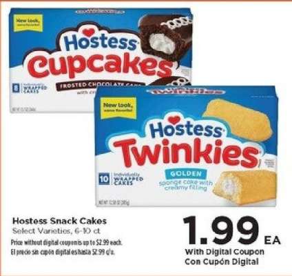 Hostess Snack Cakes