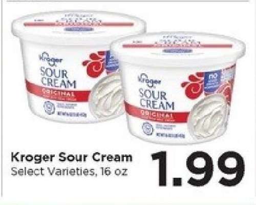 Kroger Sour Cream