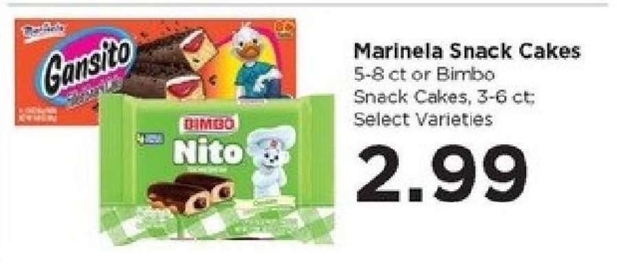 Marinela Snack Cakes