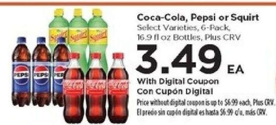 Coca-Cola, Pepsi or Squirt