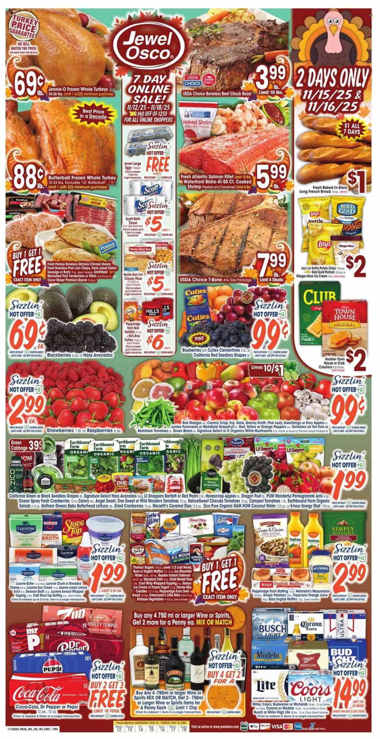 Jewel Osco ad - 11/12/2025 - 11/18/2025. Page 1