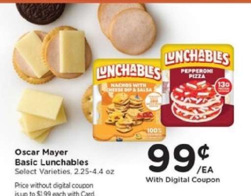 Oscar Mayer Basic Lunchables