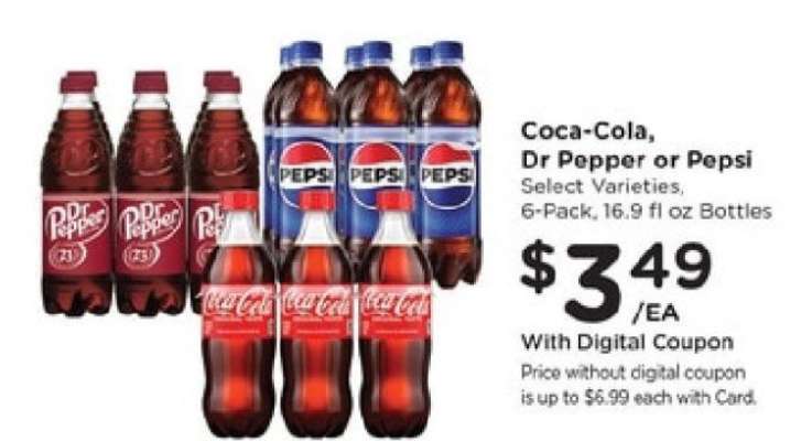 Coca-Cola, Dr Pepper or Pepsi