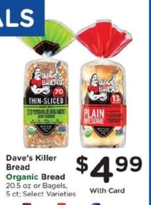 Dave's Killer Bread Organic Bread