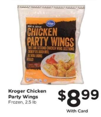 Kroger Chicken Party Wings
