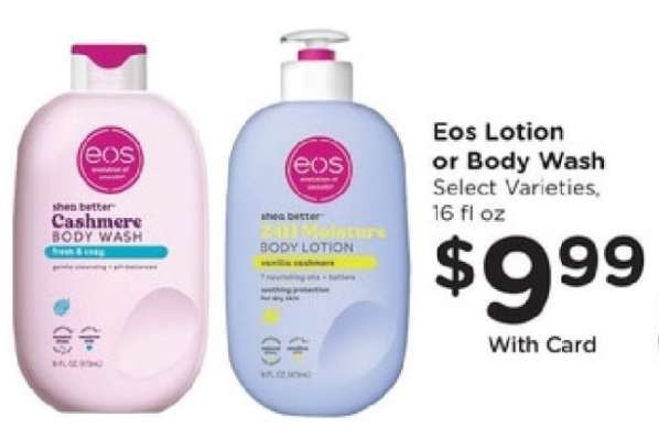Eos Lotion or Body Wash