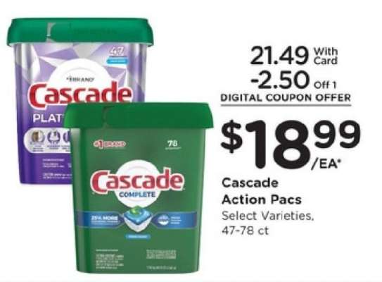Cascade Action Pacs