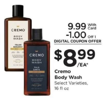 Cremo Body Wash