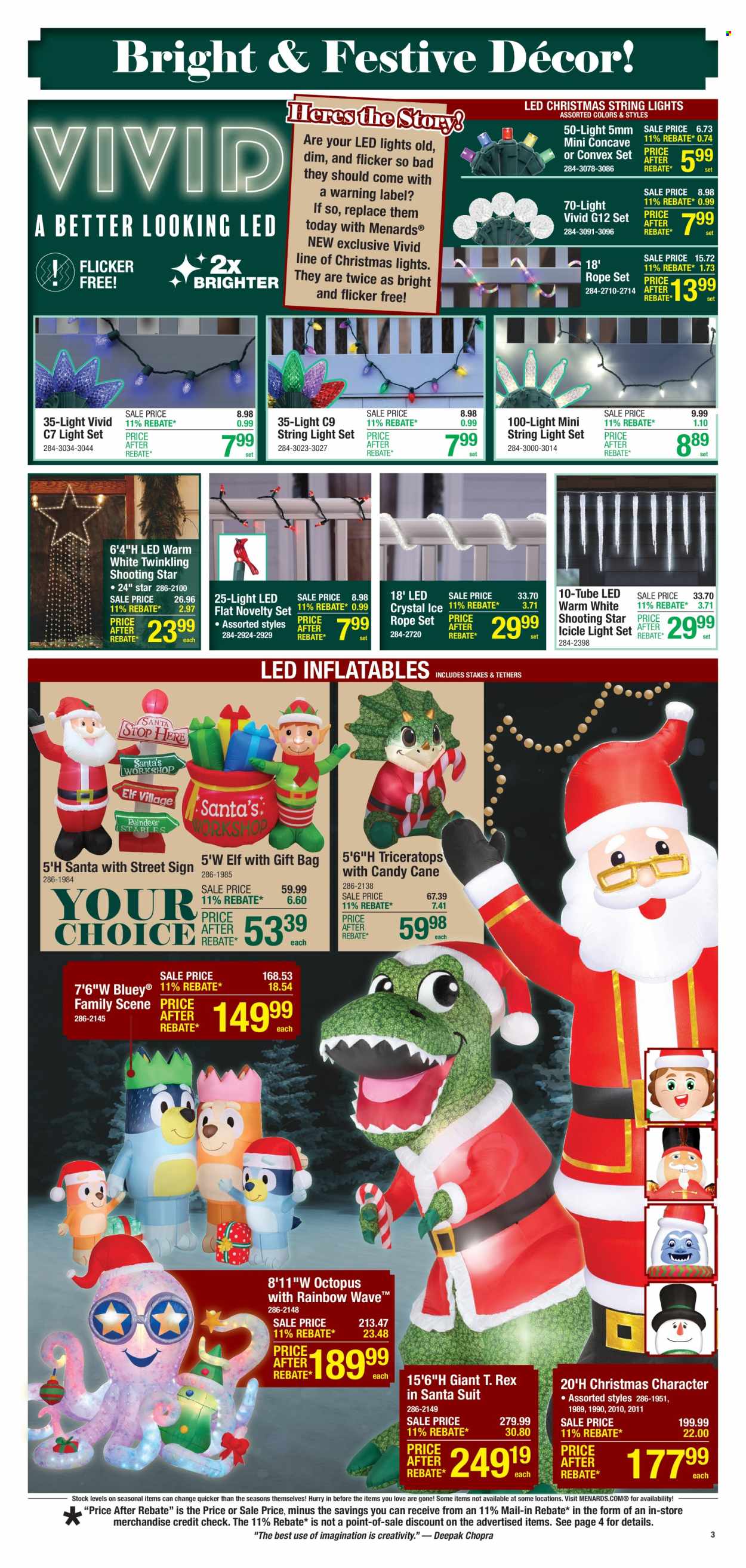 Menards ad - 11/06/2025 - 11/16/2025. Page 3