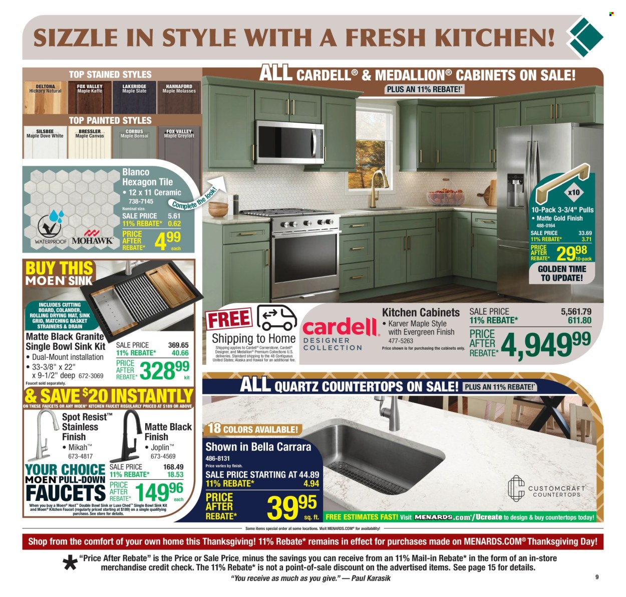Menards ad - 11/13/2025 - 11/27/2025. Page 12