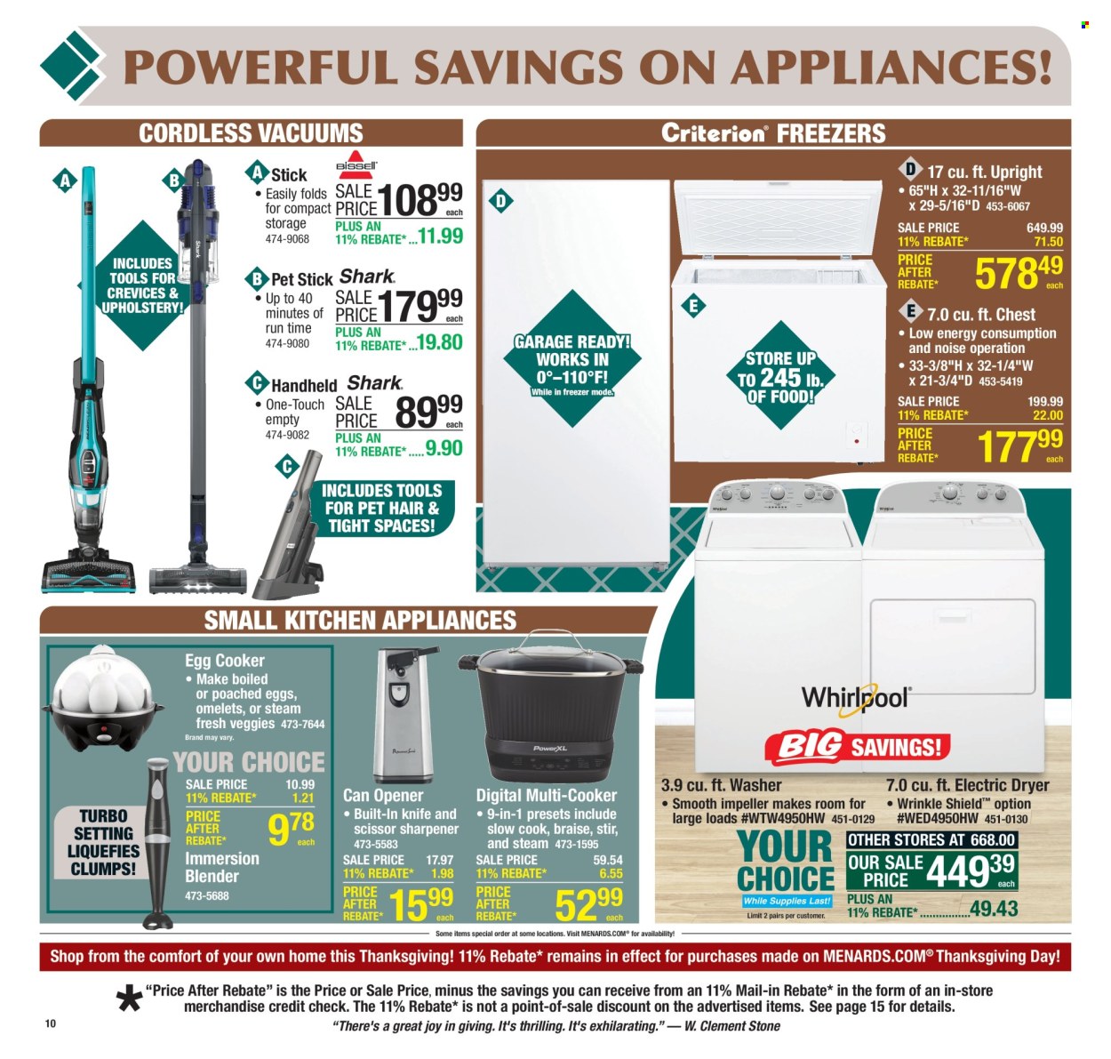 Menards ad - 11/13/2025 - 11/27/2025. Page 13