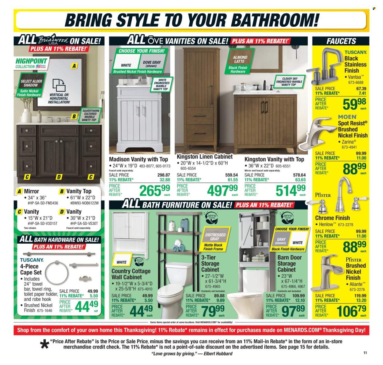 Menards ad - 11/13/2025 - 11/27/2025. Page 14