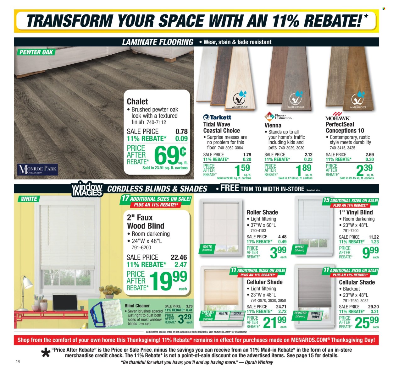 Menards ad - 11/13/2025 - 11/27/2025. Page 18