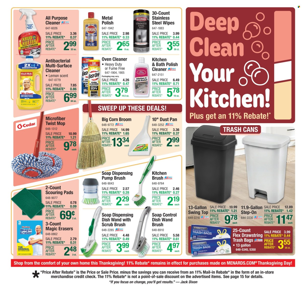 Menards ad - 11/13/2025 - 11/27/2025. Page 21