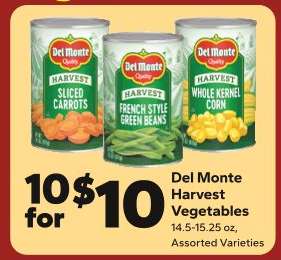 Del Monte Harvest Vegetables