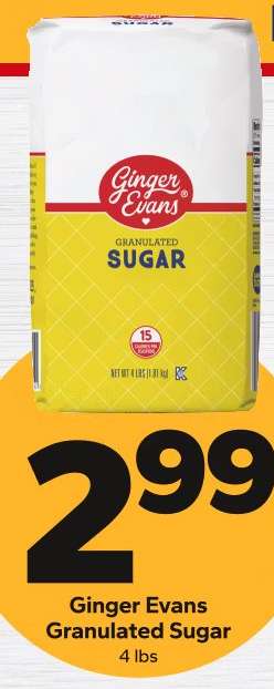 Ginger Evans Granulated Sugar