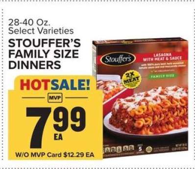 Stouffer's Family Size Dinners