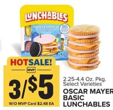 Oscar Mayer Basic Lunchables