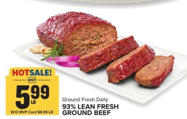 93% Lean Fresh Ground Beef