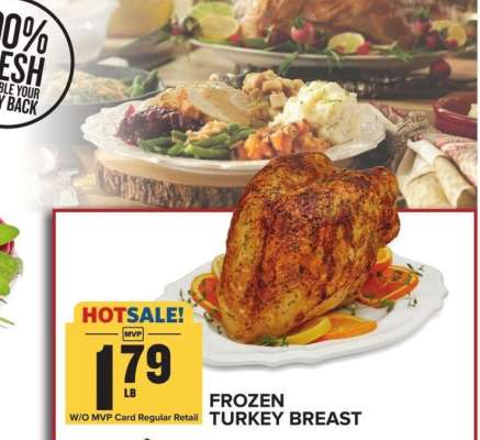 Frozen Turkey Breast
