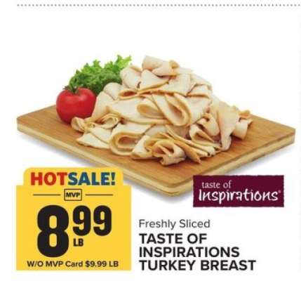 Taste of Inspirations Turkey Breast