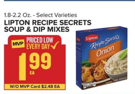 Lipton Recipe Secrets Soup & Dip Mixes
