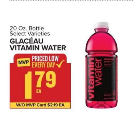 Glaceau Vitamin Water
