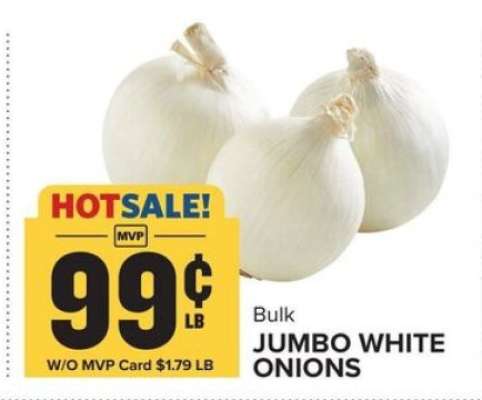 Jumbo White Onions