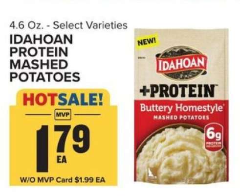 IDAHOAN PROTEIN MASHED POTATOES