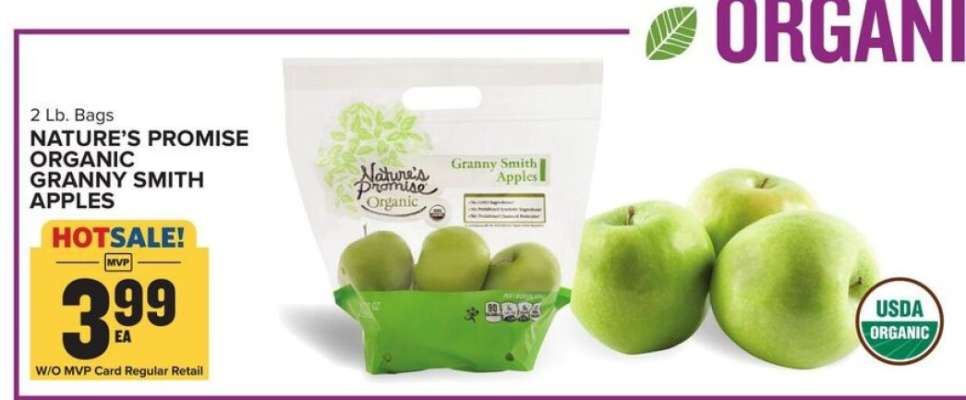 Nature's Promise Organic Granny Smith Apples