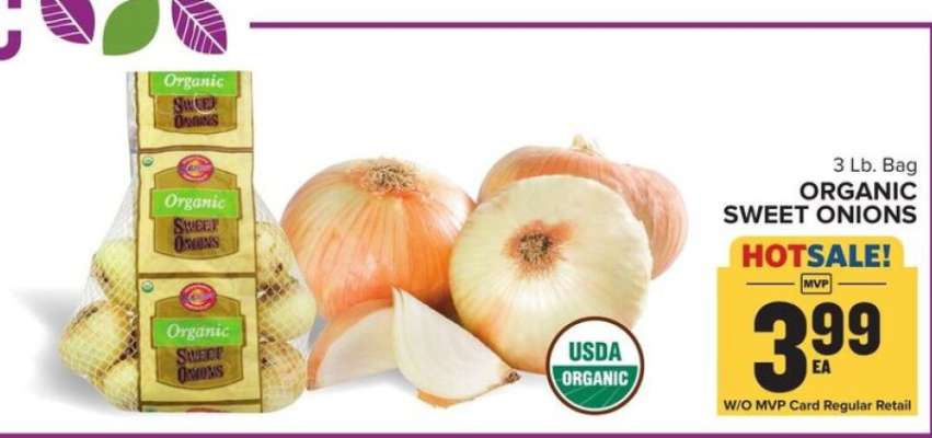 Organic Sweet Onions