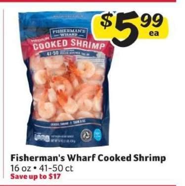 Fisherman's Wharf Cooked Shrimp