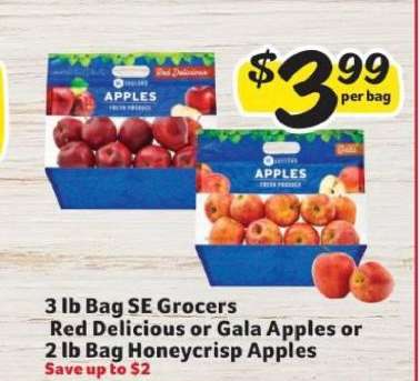 SE Grocers Apples