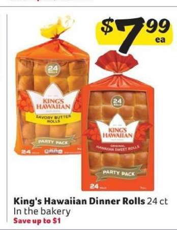 King's Hawaiian Dinner Rolls