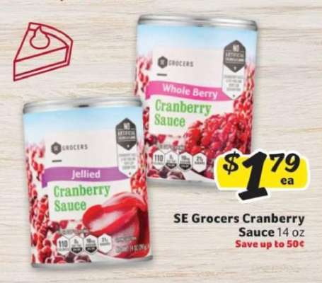 SE Grocers Cranberry Sauce