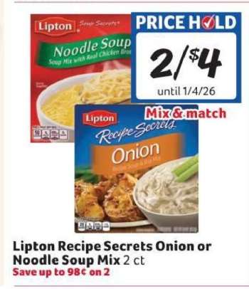 Lipton Recipe Secrets Onion or Noodle Soup Mix