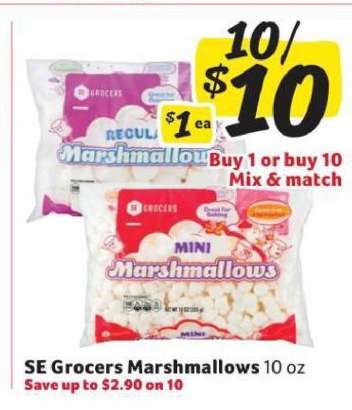SE Grocers Marshmallows