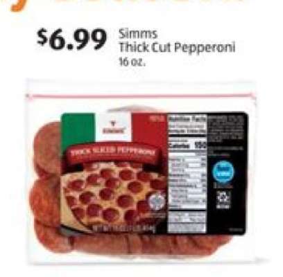 Simms Thick-Cut Pepperoni