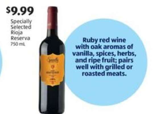 Specially Selected Rioja Reserva
