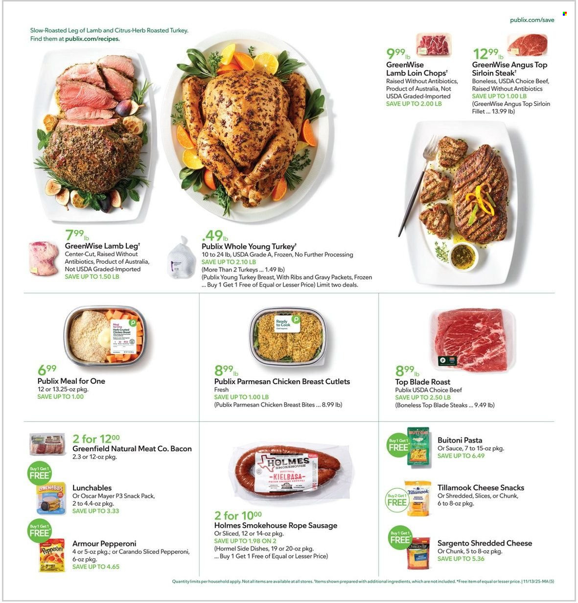 Publix ad - 11/13/2025 - 11/19/2025. Page 5