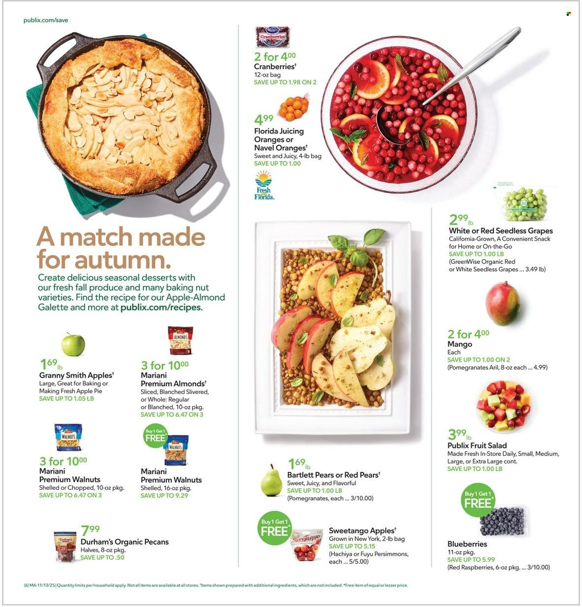 Publix ad - 11/13/2025 - 11/19/2025. Page 6