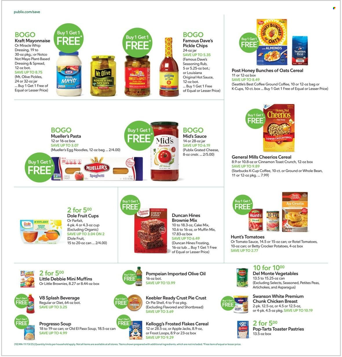 Publix ad - 11/13/2025 - 11/19/2025. Page 10