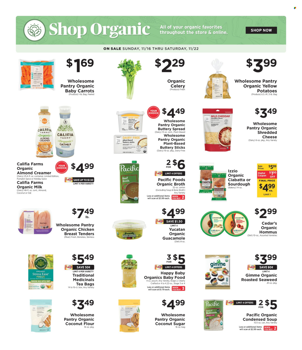 ShopRite ad - 11/16/2025 - 11/22/2025. Page 1