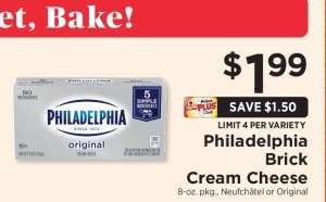 Philadelphia Brick Cream Cheese