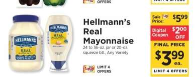Hellmann's Real Mayonnaise