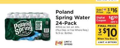 Poland Spring Water 24-Pack