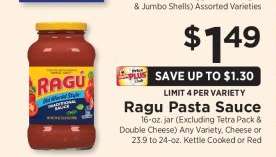 Ragú Pasta Sauce