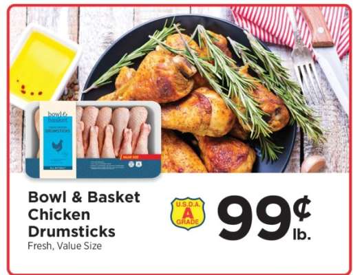 Bowl & Basket Chicken Drumsticks