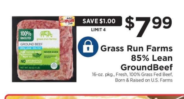 Grass Run Farms 85% Lean Ground Beef