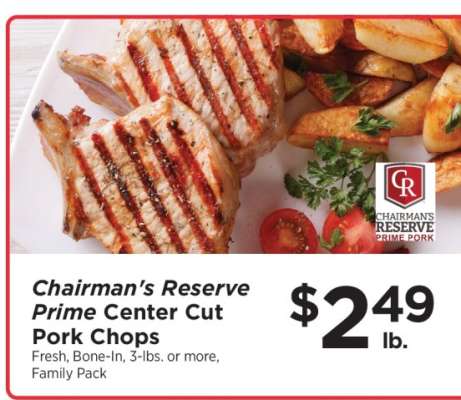 Chairman's Reserve Prime Center Cut Pork Chops